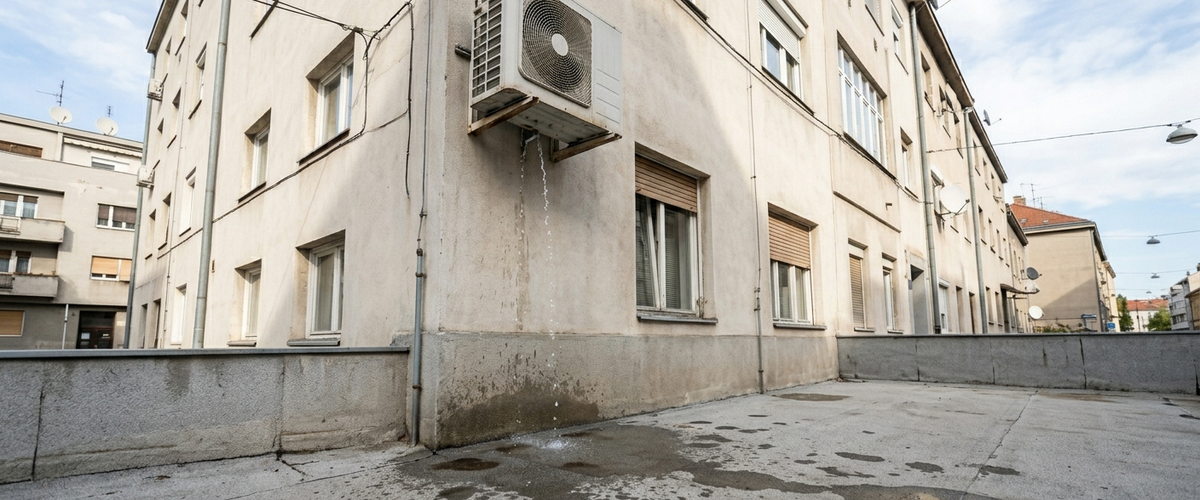 Kapanje vanjske jedinice klima uređaja